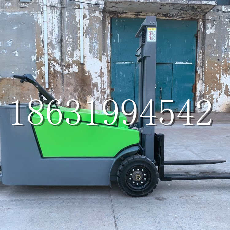 花溪区小型电动叉车1吨2吨步行站驾式电瓶堆高充电装卸车液压升降车铲车